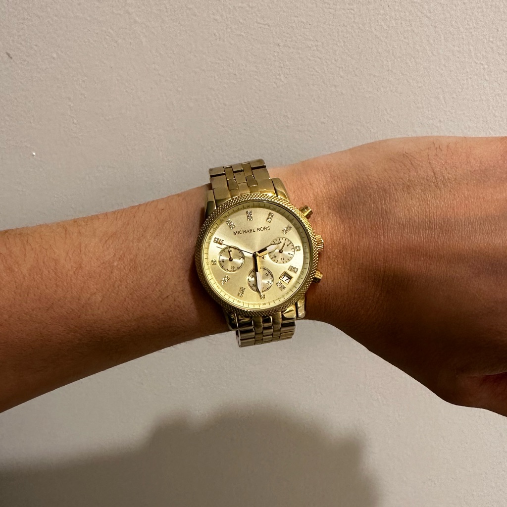 Michael Kors Watch With Box And Links